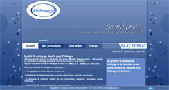 Desktop Screenshot of jfkproprete.fr