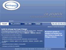 Tablet Screenshot of jfkproprete.fr